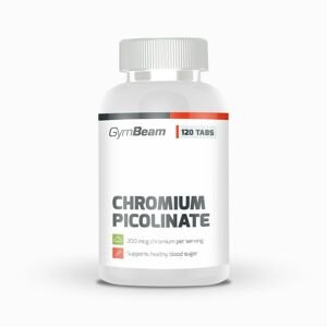 Chromium Picolinate - GymBeam Množství: 120 tbl