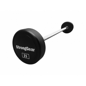 Stronggear Polyurethanová rovná bicepsová činka Hmotnost: 17,5 kg