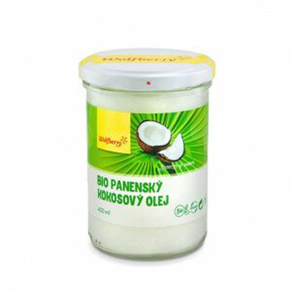 Panenský kokosový olej Wolfberry BIO 400 ml - EXP 17/09/2023
