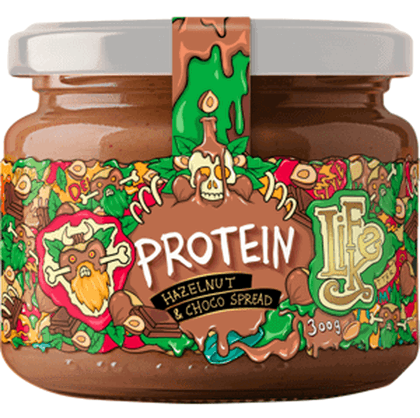 EXP 31.10.2023 - Protein Hazelnut choco spread - 300g - LifeLike