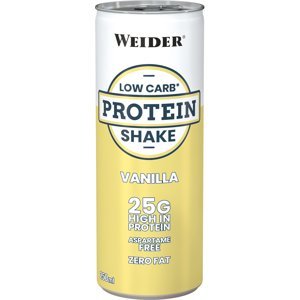 Weider, Low Carb Protein Shake, 250 ml, Varianta: Vanilka