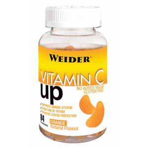 Weider Vitamin C Up 84 Gummies želatinové bonbóny obsahující vitamín C Varianta: Pomeranč