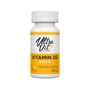 VPLAB nutrition VPLab Ultra Vitamin D3 4000 IU Varianta: 120 gelových kapslí