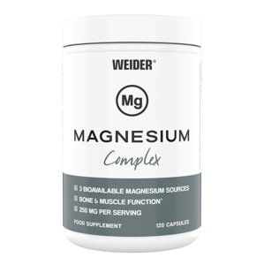 Weider Magnesium Complex 120 kapslí, malát a citran hořečnatý Varianta: bisglycinát hořčíku