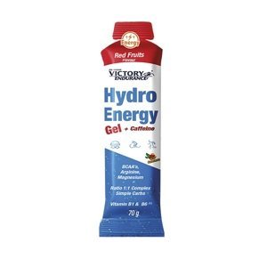 Weider Hydro Energy Gel 70g, energetický gel s vysokým množstvím sacharidů, aminokyselinami a kofeinem Varianta: Red Fruits