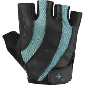 Harbinger Women's Pro Teal, dámské fitness rukavice Varianta: Velikost L