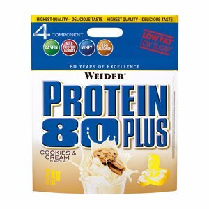 Weider, Protein 80 Plus, 2000 g Varianta: Lesní plody