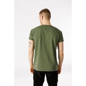 GoldBee Pánské Tričko Organic Army Barva: Zelená, Velikost: XL