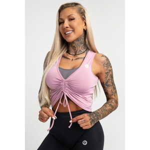 Gym Glamour Stahovací Top Pink Barva: Růžová, Velikost: L