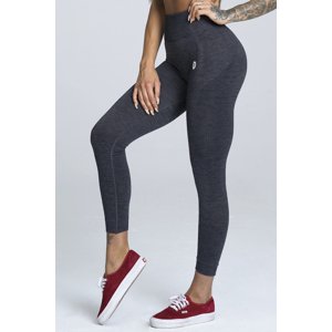 Gym Glamour Legíny Bezešvé Grey Melange Barva: Šedá, Velikost: XS