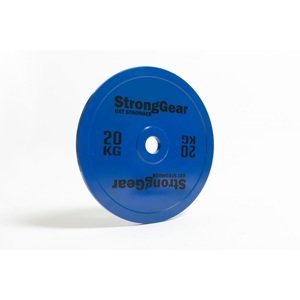 Stronggear Závodní ocelové kotouče: 5 - 25 kg Hmotnost: 20 kg