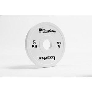 Stronggear Závodní ocelové kotouče: 5 - 25 kg Hmotnost: 5 kg
