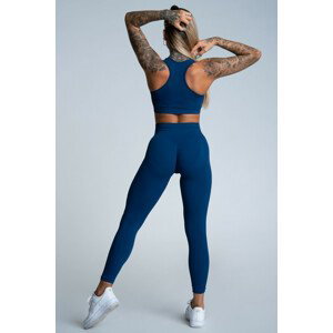 Gym Glamour Legíny Push Up Classic Blue Velikost: M, Barva: Modrá