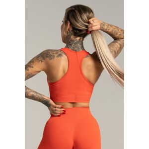 Gym Glamour Podprsenka Push Up Coral Barva: Oranžová, Velikost: XS