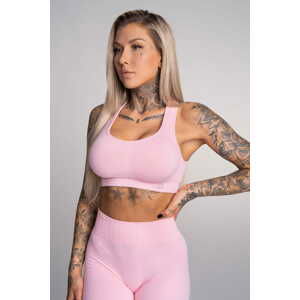 Gym Glamour Podprsenka Push Up Candy Pink Barva: Růžová, Velikost: L