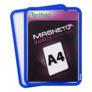 Magneto Solo - magnetický rámeček A4, modrý - 2ks