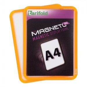 Magneto Solo - magnetický rámeček A4, oranžový - 2ks