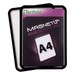Magneto Solo - magnetický rámeček A4, černý - 2ks