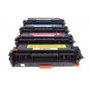 Topprint   HP CB540-3A - kompatibilní sada tonerových kazet 125A, 4 barvy v provedení