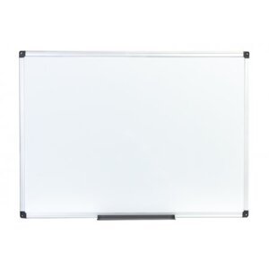 Bílá magnetická tabule ALFA 60x45cm s hliníkovým rámem