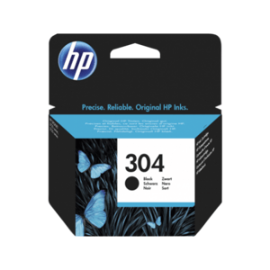 HP 304 Black Original Ink Cartridge, N9K06AE