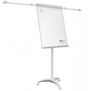 Mobilní flipchart s rameny OFFICE PRO - Grey line design
