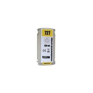 Texpo HP B3P21A  - kompatibilní žlutá tisková kazeta 727