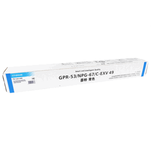 Texpo Canon toner C-EXV 49 - kompatibilní toner cyan