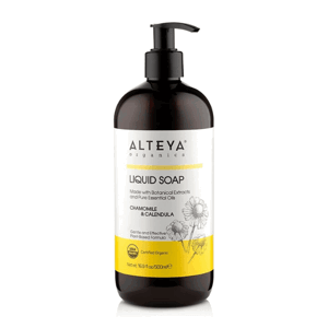 Tekuté mýdlo Heřmánek a Měsíček Alteya Organics 500 ml