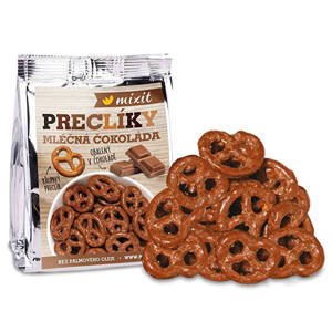 Preclíky do váčku Mléčná čokoláda Mixit 70g