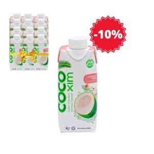 XL balení - Kokosová voda lotosový květ COCOXIM 12x330 ml