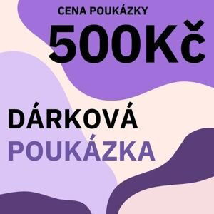 Dárková poukázka na nákup v eshopu Biorůže v hodnotě 500kč