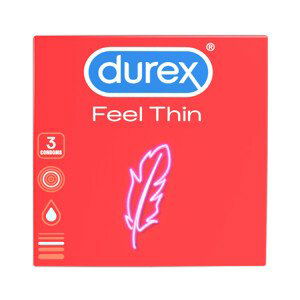 Durex Feel Thin - kondomy s realistickým pocitem (3ks)