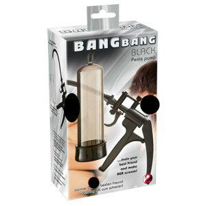 You2Toys Bang Bang - nůžková pumpa na penis (černá)