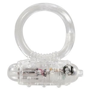 You2Toys Vibro Ring Clear - vibrační kroužek na penis průsvitný