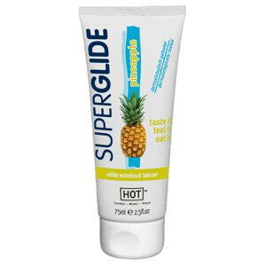 HOT Superglide Ananas - jedlý lubrikant (75ml)