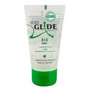 Just Glide Bio ANAL - veganský lubrikant na bázi vody (50ml)