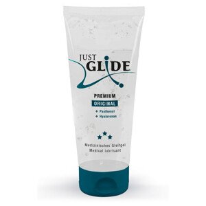 Just Glide Premium Original - veganský lubrikant na bázi vody (200ml)