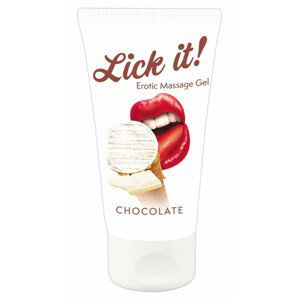 Lick it! - jedlý lubrikant - bílá čokoláda (50ml)