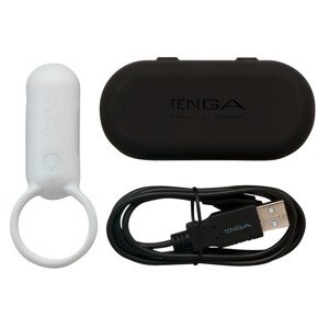 TENGA Smart Vibe - vibrační kroužek na penis (bílý)