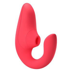 Womanizer Blend - vibrátor na bod G a stimulátor klitorisu (korálový)