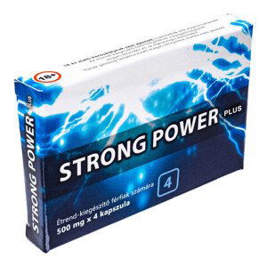 Strong Power Plus - doplněk stravy pro muže (4ks)