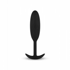 Easytoys Heavy Fulfiller - 54g anální dildo - malé (černé)