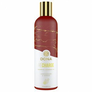 Dona Recharge - veganský masážní olej (meduňka-zázvor) - 120ml
