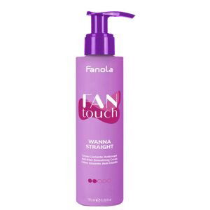 Fanola Fan Touch Wanna Straight Cream ●●○○○ - uhlazující krém s anti-frizz efektem, 195 ml