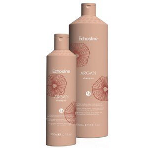 Echosline New Argan Shampoo - šampon pro oslabené a chemicky ošetřované vlasy 1000 ml
