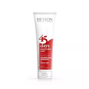 Revlonissimo 45 Days Conditioning Shampoo - kondicionační šampon, 275 ml Brave Reds - pro červené odstíny