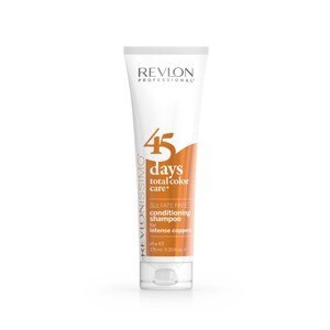 Revlonissimo 45 Days Conditioning Shampoo - kondicionační šampon, 275 ml Intense Coppers - pro zrzavé odstíny