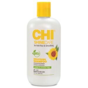 CHI ShineCare Smoothing Shampoo Antifrizz - uhlazující šampon s leskem - anti-frizz efekt, 355 ml