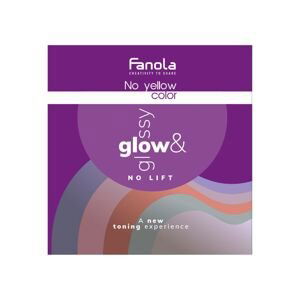 Fanola No Yellow Color Glow & Glossy NO LIFT COLOR CHART - vzorník GLOW&GLOSSY
